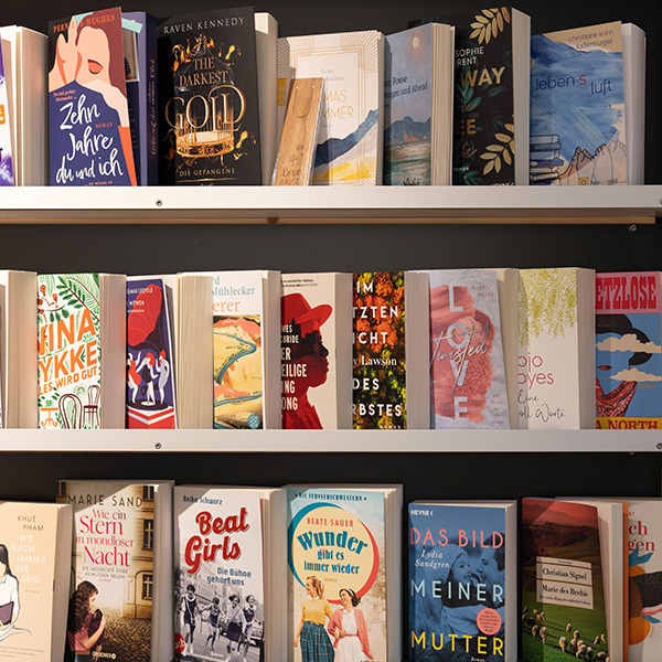 Bücher-Onlineshop – über Nacht geliefert